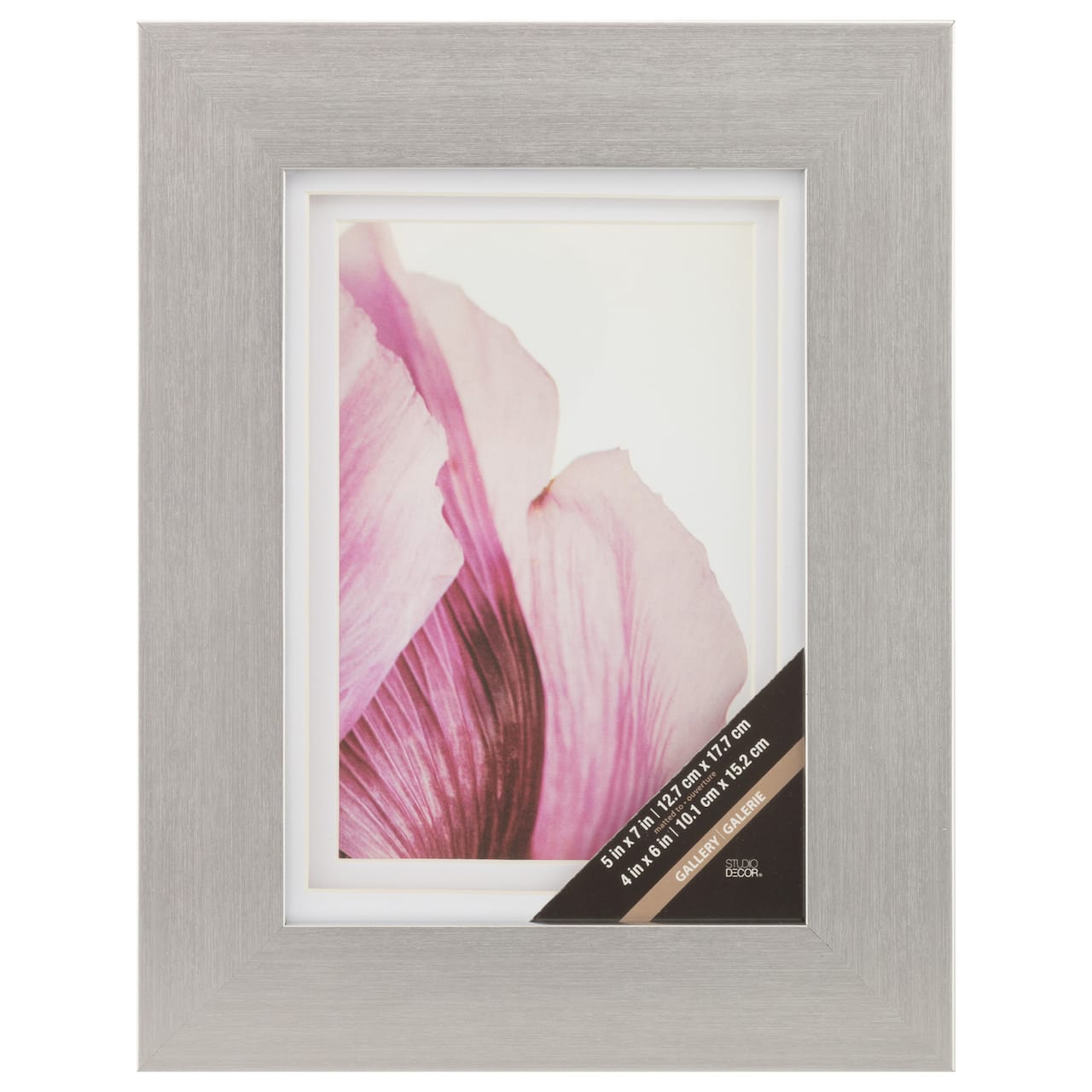 Silver Galvanized Frame with Double Mat, Gallery by Studio D&#xE9;cor&#xAE;